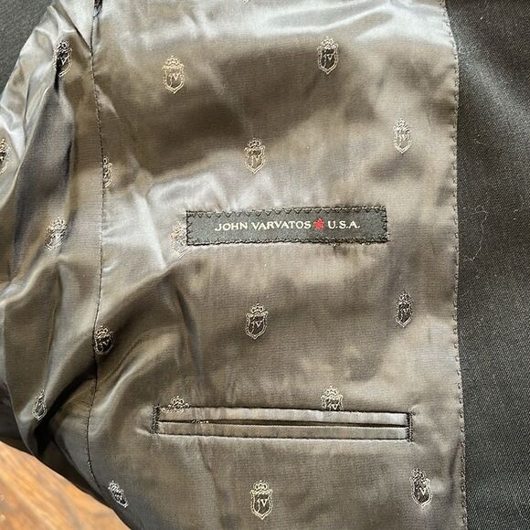 NWOT JOHN VARVATOS | STAR U.S.A. Bedford-JN Wool-Blend Suit Jacket 40L - Picture 8 of 9